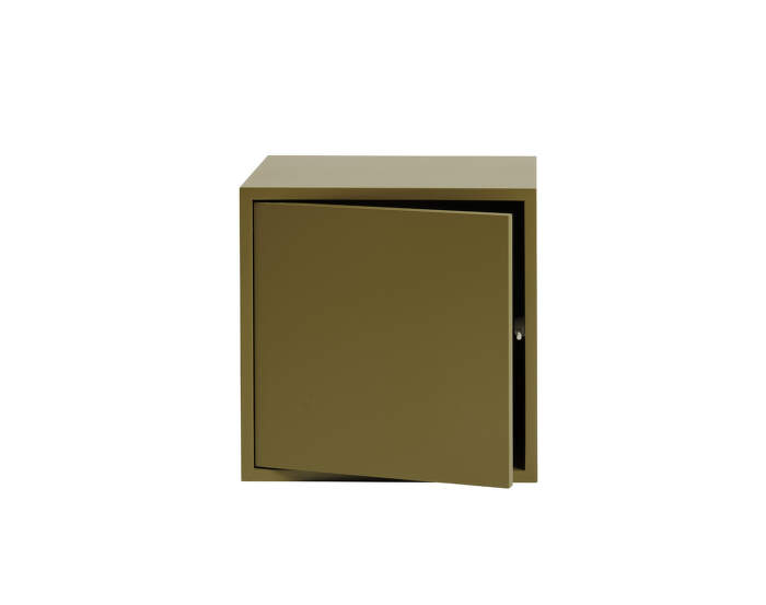 Policový díl Stacked (w. door) Medium, brown green