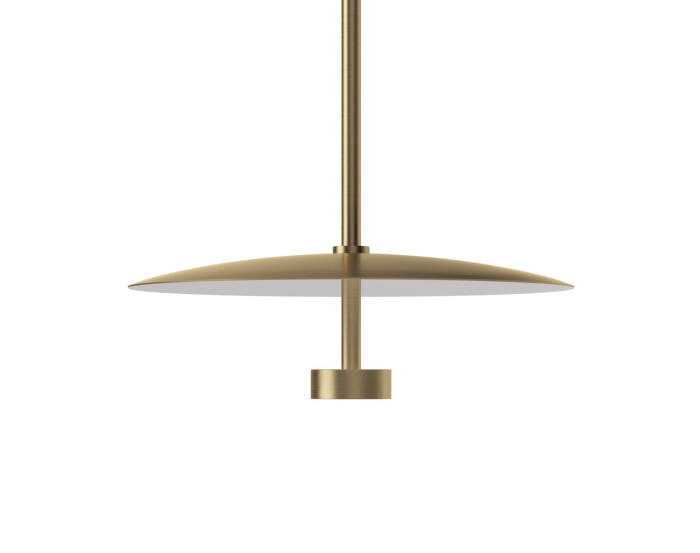 Závěsná lampa Reflection Ø24, brass lacquered aluminium