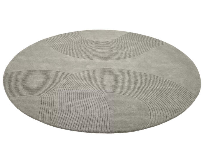 Koberec Zen Round Ø300 cm, light grey