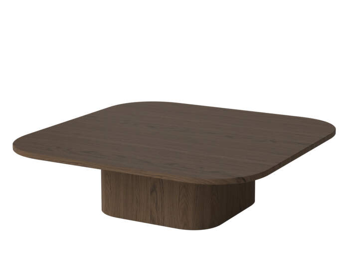 Konferenční stolek Eida 100x100 H28, dark oiled oak
