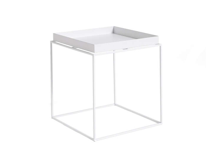 Stolek Tray Table 40x40, white