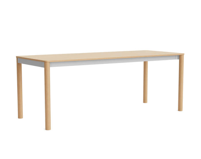 Stůl Annex Flush 200x80, anonised/lacquered oak