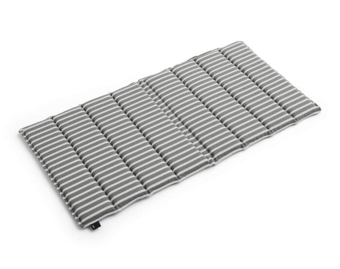 Skládací textilní podsedák Terrazza, grey bold stripe