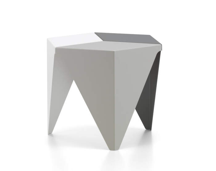 Odkládací stolek Prismatic, light grey