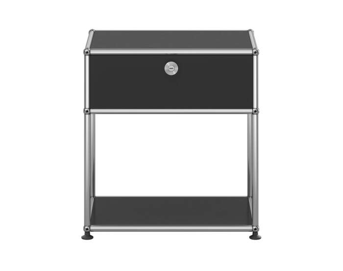 Noční stolek USM Haller M54, graphite black