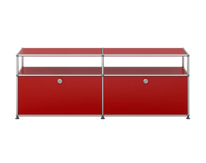 Komoda pod TV USM Haller O2, ruby red