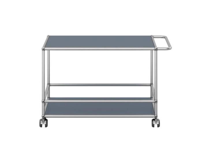Servírovací vozík USM Haller, mid-grey
