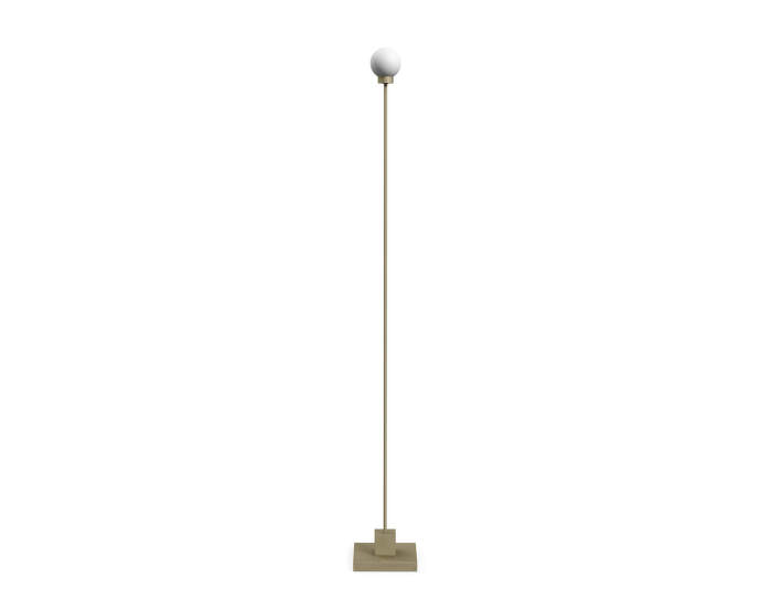 Přenosná stojací lampa Snowball, grey beige