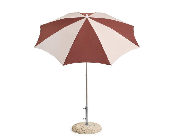 Slunečník Terrazza Octagon, off-white and burgundy