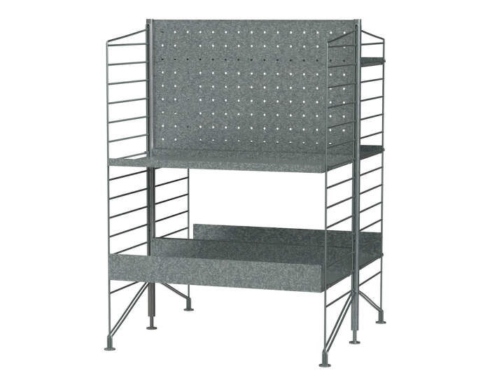 Venkovní policová sestava String Outdoor J, galvanized