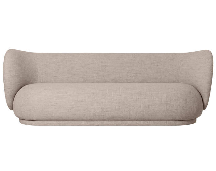Sofa Rico 3, Bouclé sand