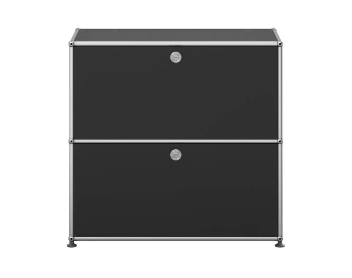 Komoda USM Haller S2, graphite black