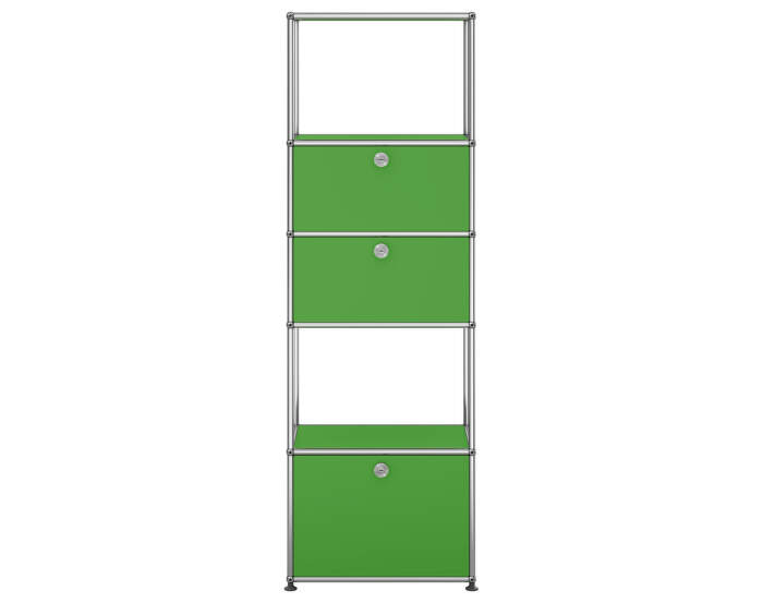 Policová sestava USM Haller M52, green