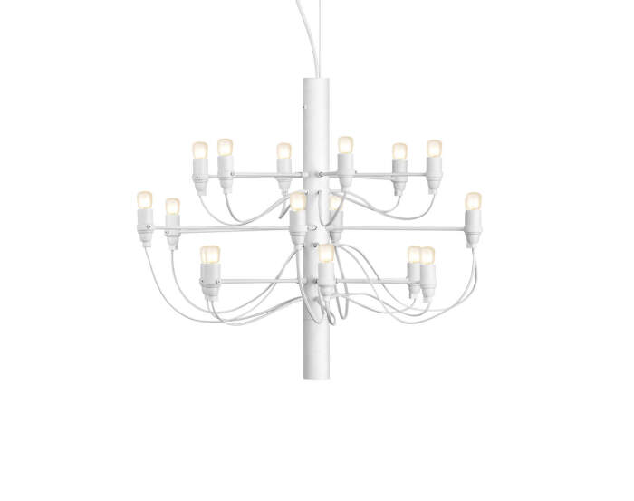 Lustr 2097/18 Frosted Bulbs, matte white