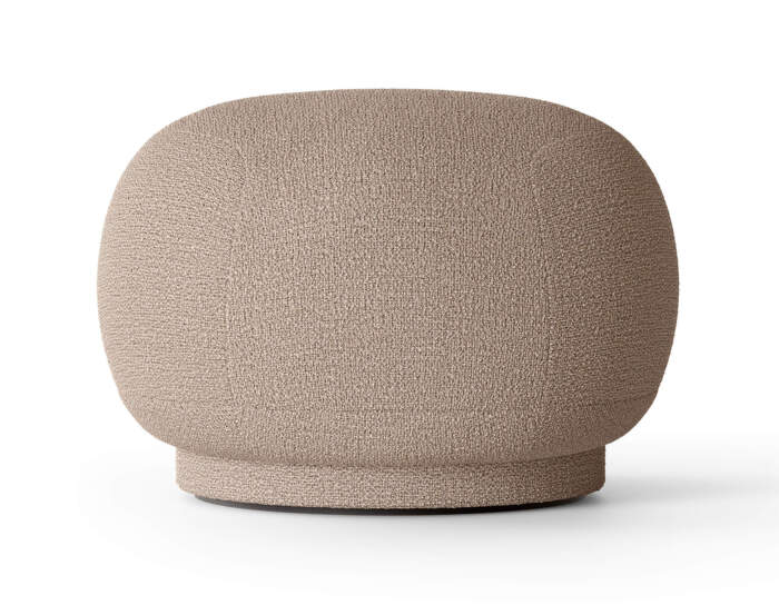 Pouf Rico, Bouclé sand