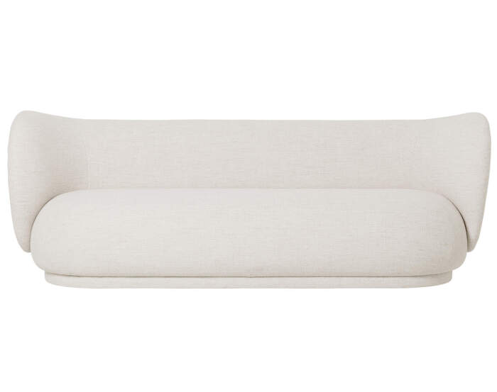 Sofa Rico 3, Bouclé off-white