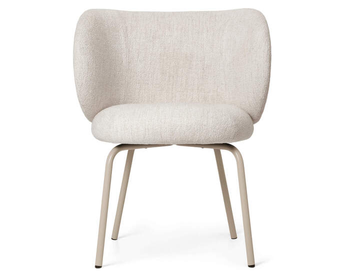Jídelní židle Rico, Bouclé off-white / cashmere