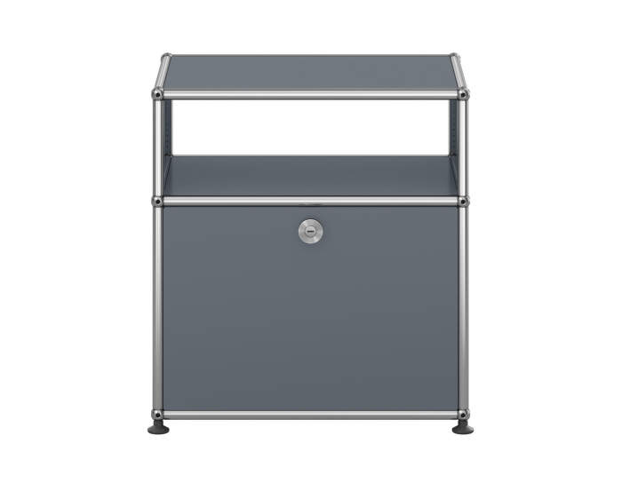 Noční stolek USM Haller M55, mid-grey