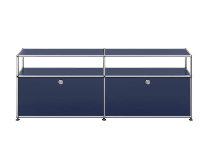 Komoda pod TV USM Haller O2, steel blue