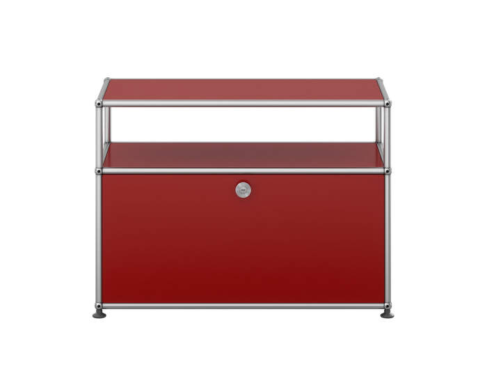 Komoda USM Haller O1, ruby red