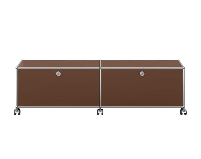 Komoda na kolečkách USM Haller M61, brown