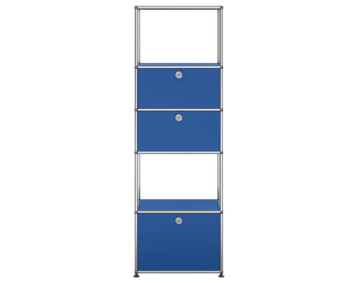 Policová sestava USM Haller M52, gentian blue