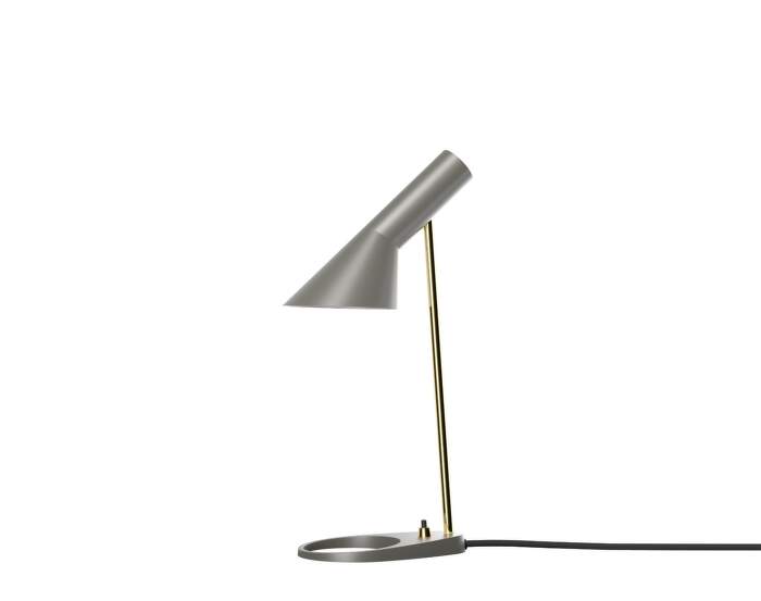 Stolní lampa AJ Mini, warm grey/brass