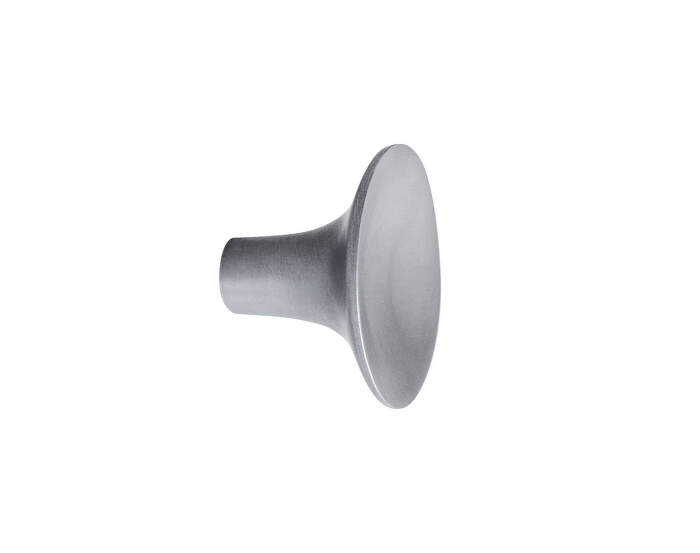 Věšák HiHat Knob Mini 2 ks, brushed steel