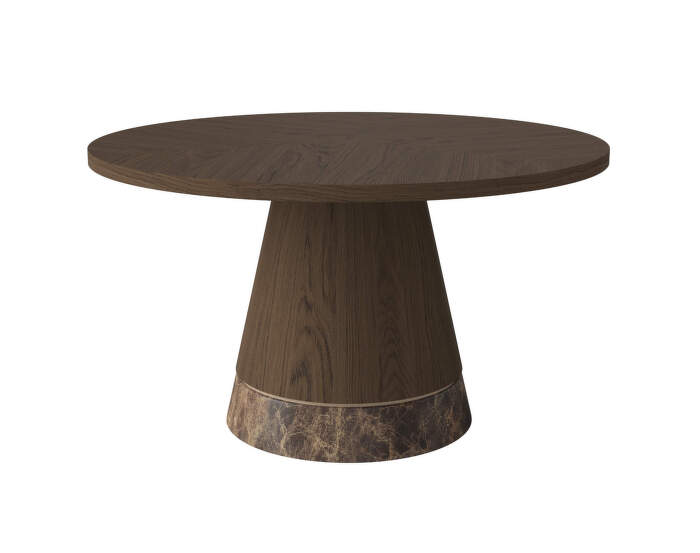Konferenční stolek Piro Ø60, dark oiled oak