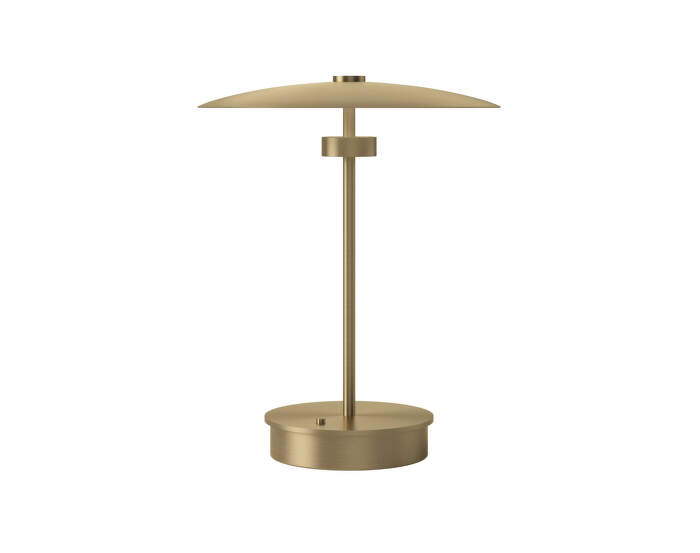 Přenosná lampa Reflection, brass lacquered aluminium