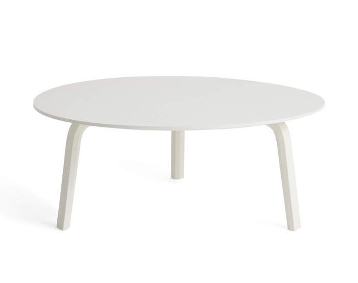 Stolek Bella Coffee Table Ø80x32, white