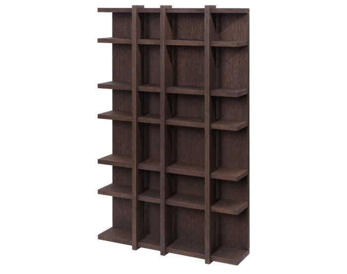 Police Tilem 4x6, dark stained oak