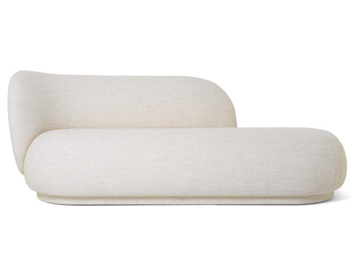 Sofa Rico bouclé, off-white