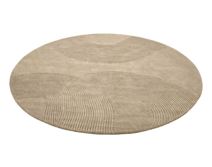 Koberec Zen Round Ø250 cm, beige