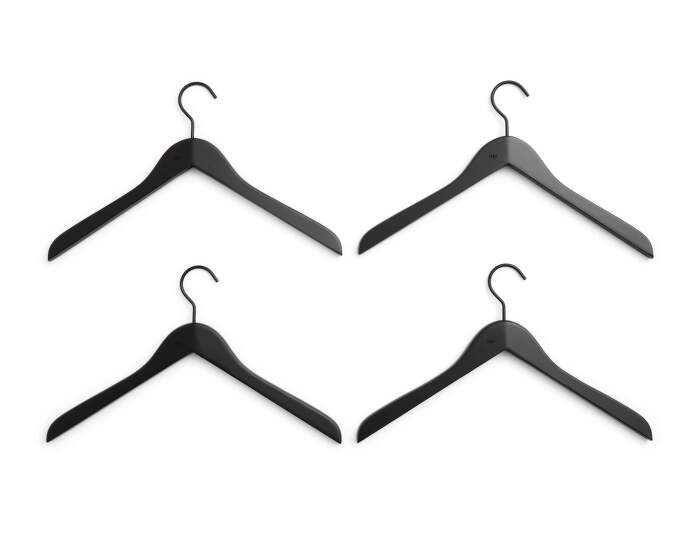Ramínka Smooth Slim set 4ks, black