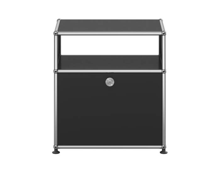 Noční stolek USM Haller M55, graphite black