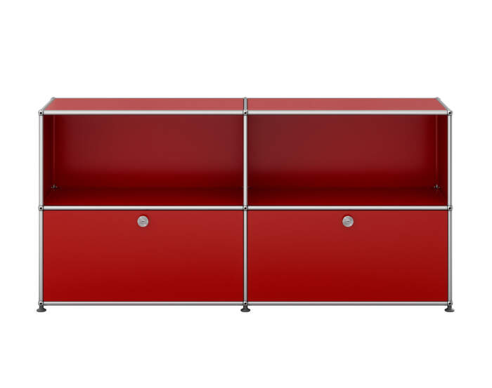 Komoda USM Haller C2, ruby red