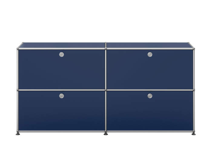 Komoda USM Haller E2, steel blue