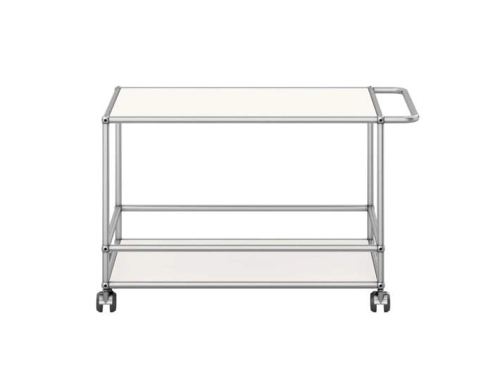 Servírovací vozík USM Haller, pure white