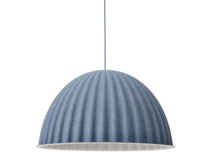 Závěsná lampa Under The Bell Ø82, blue grey