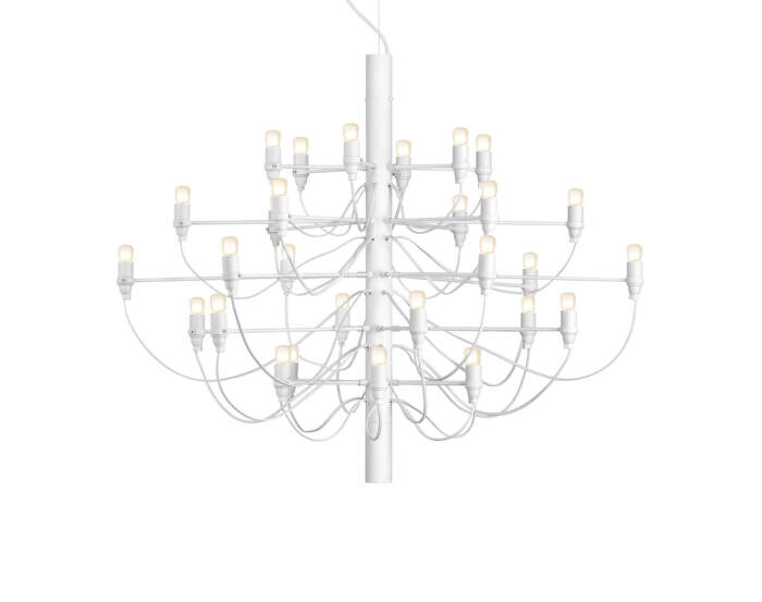 Lustr 2097/30 Frosted Bulbs, matte white