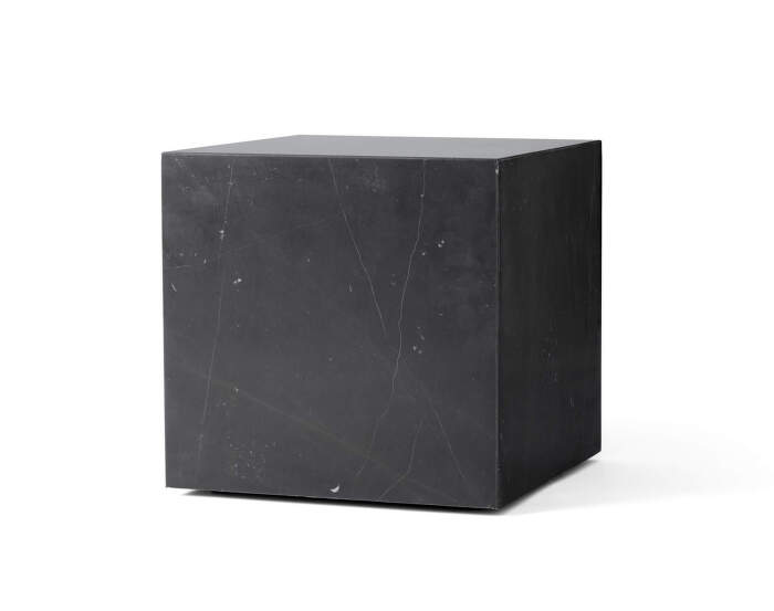 Odkládací stolek Plinth Cubic, Nero Marquina