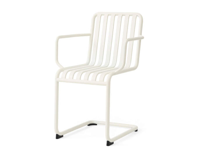 Židle Palissade Cantilever s područkami, cream white