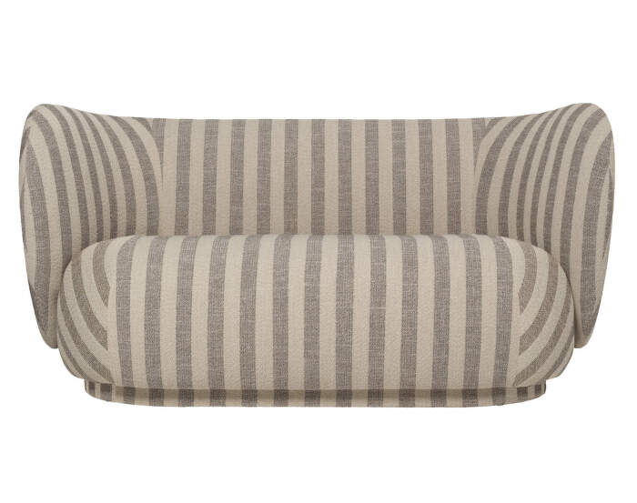 Sofa Rico 2, Louisiana sand / off-white