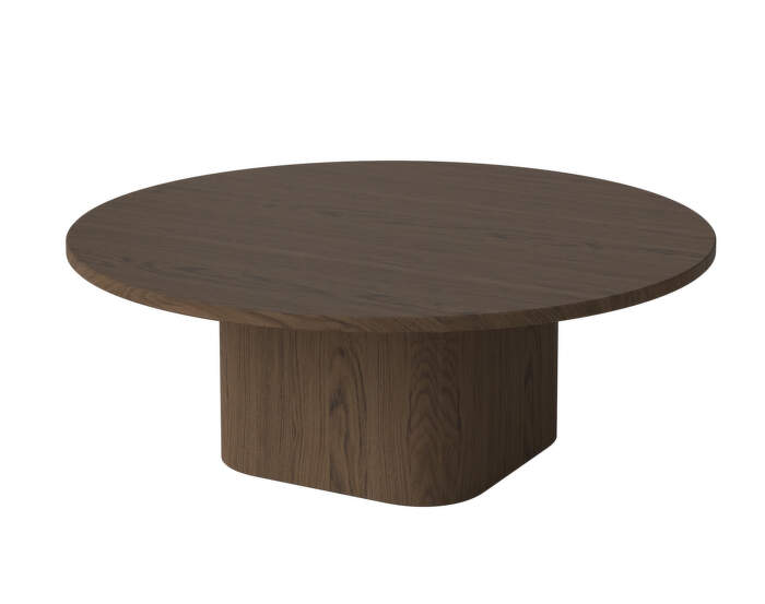 Konferenční stolek Eida Ø90 H32, dark oiled oak