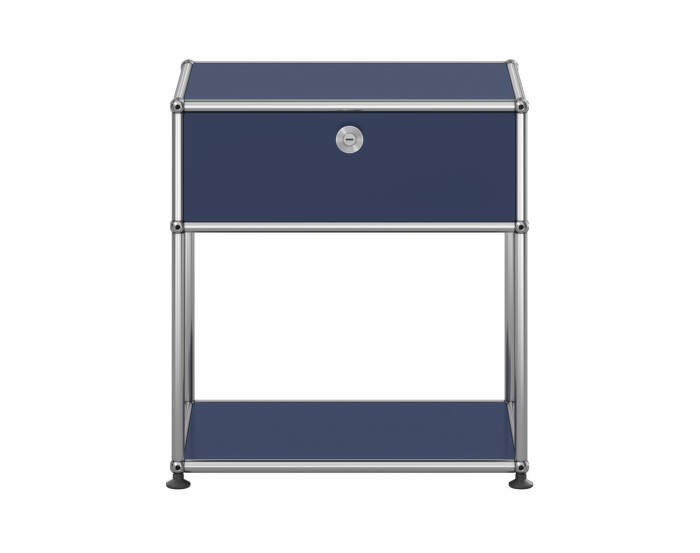 Noční stolek USM Haller M54, steel blue
