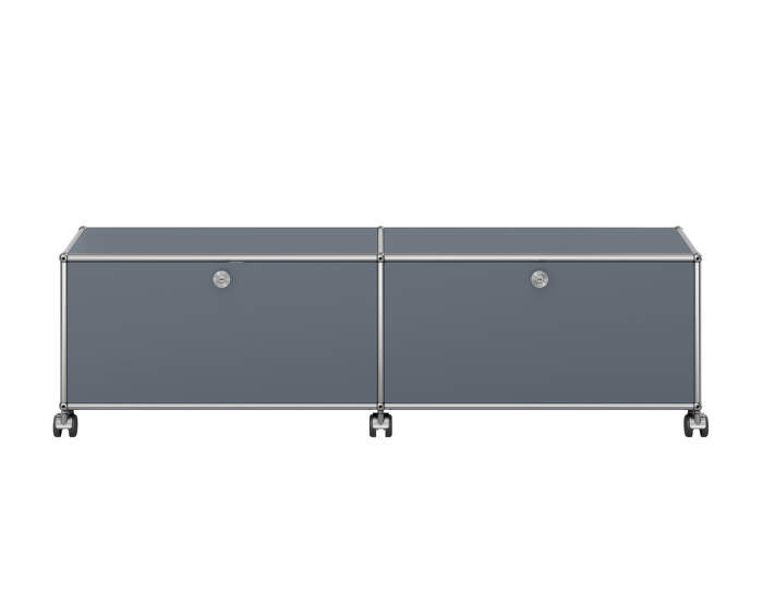 Komoda na kolečkách USM Haller M61, mid-grey