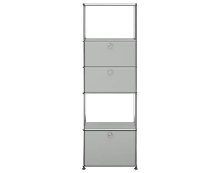 Policová sestava USM Haller M52, light grey