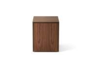 Odkládací stolek Mass Side Table w. Drawer, natural walnut