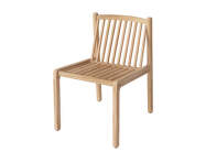 Zahradní židle Patio, untreated solid teak